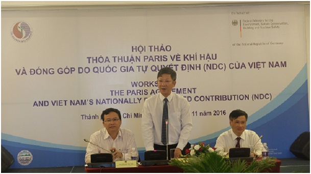 Thỏa thuận Paris về khí hậu và đóng góp do quốc gia tự quyết định NDC của Việt Nam